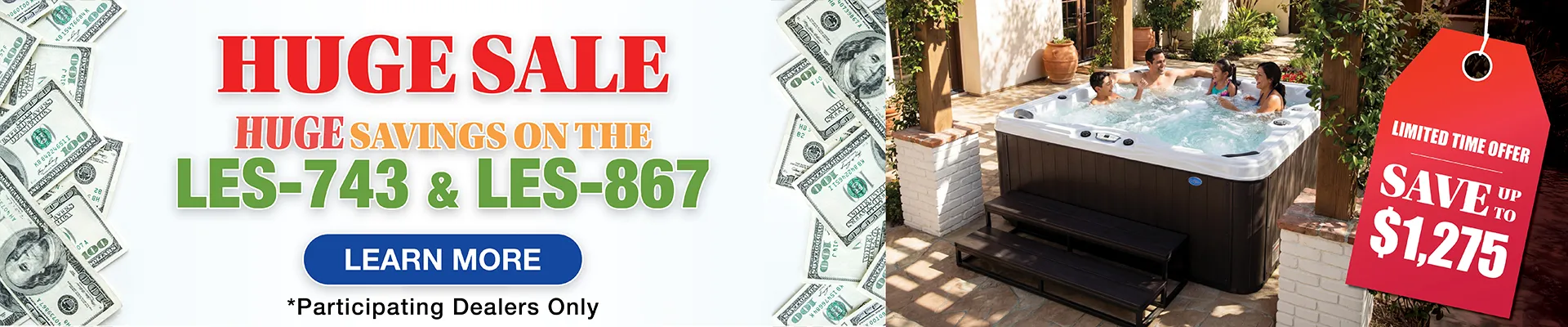 Calspas hot tub being used in a family setting - Fort Myers